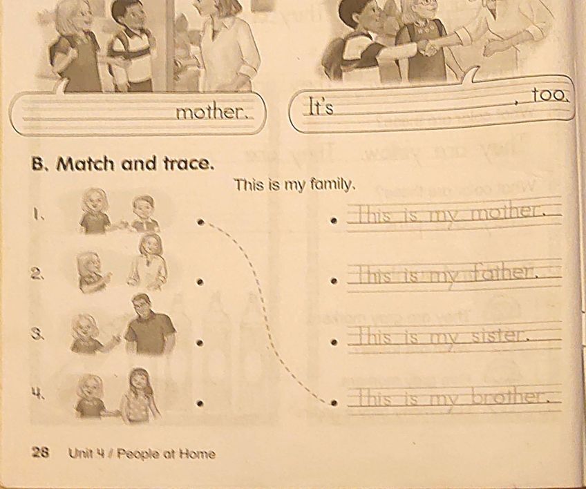 Let’s Go 1 Workbook P28_B